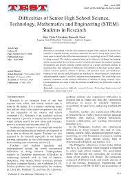 mathematics stem students in research