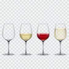 Transpa Vector Wine Glasses
