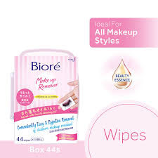 biore makeup remover wipes box 44s