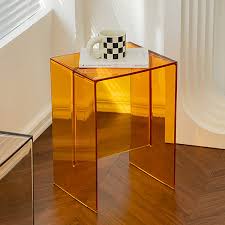 Minimalist Side Table Acrylic