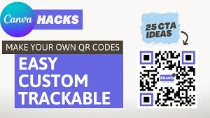 how to canva trackable qr codes with
