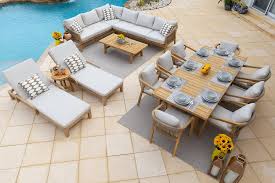 teak wood outdoor patio furniture