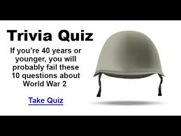 Whether you are a curious novice or a ww2 trivia expert, delving into this fascinating material has benefits for … World War 2 Trivia Quiz Youtube