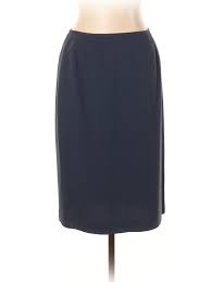 Details About Kasper A S L Women Blue Casual Skirt 12 Petite