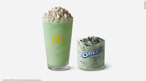 what is in the shamrock shake