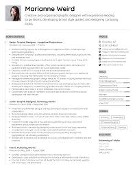 clean resume templates formats for