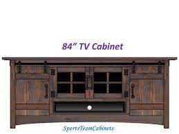84 Rustic Brown Tv Cabinet Wall Unit