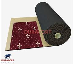 5mm rubber carpet underlay durafort 5