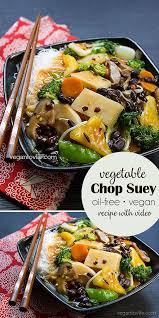 vegetable chop suey with jicama