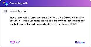 Have Received An Offer From Gartner Of