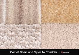 top carpet fibers and styles to consider