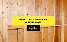 How To Soundproof A Stud Wall