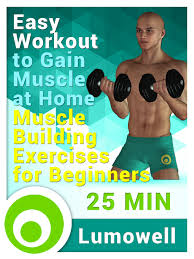 easy workout to gain muscle at home