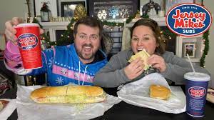 Jersey mike's subs, jersey mike's, and mike's way are registered trademarks of a sub above, llc. Jersey Mike S Mukbang Veggie Sub And Giant Club Sub Youtube