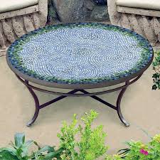 Belize Mosaic Coffee Table Round