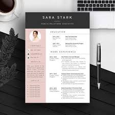 Resume Template CV Template Word for Mac or PC Template net