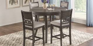 A counter table set will add style and function to our vast selection includes round counter tables, and we also offer bar tables approximately 40 to 42 high available with square, rectangular and. Shop Round Dining Room Table Sets