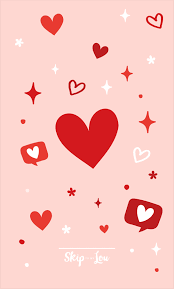Free Able Red Heart Wallpaper