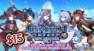 18+ AUDIOS] Genshin Impact NSFW Audio Pack - Vol. 1