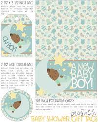 A unique way to remember those who came to the baby shower. Free Printable Baby Shower Gift Tags Frugal Mom Eh