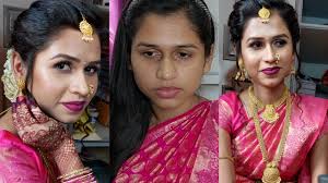 marathi enement bridal makeup look