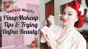 pinup makeup tips with dafna beauty