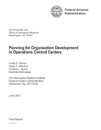 Pdf Planning For Organization Development In Operations
