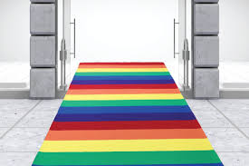 rainbow carpet pride runner reznick
