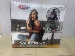 ox plus rechargeable standing fan with