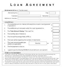 Loan Repayment Contract Template