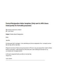 22 sle email resignation letters in