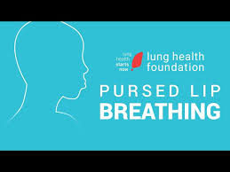 copd breathing exercise pursed lip