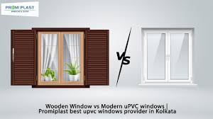 wooden window vs modern upvc windows