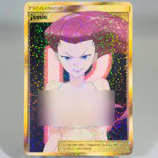 Jessie Custom Full Art Holo Pokemon Card NSFW $ 19.99USD | AllianceTCG