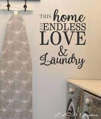 Wall Decals Laundry Vinyl Wall Decals
