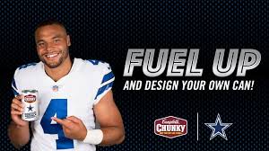 Dallas Cowboys - #CowboysNation, we want YOU to design a Campbell's Chunky  Soup can for a chance to WIN a Dak Prescott signed mini football helmet +  more! Enter now → http://bit.ly/2KKptOt |