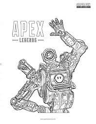 We hope you enjoy our growing collection of hd images. Apex Legends Coloring Page Super Fun Coloring