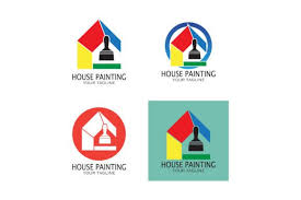 Logo Icon Ilration House Paint
