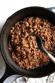ground beef taco meat the forked spoon