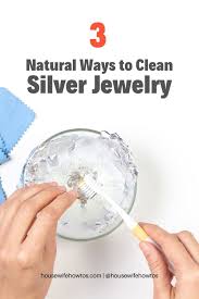 how to clean silver jewelry safe and