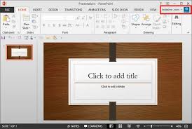 Sign And Switch Accounts In Powerpoint 2013 On Windows 10 And 8