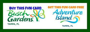 free adventure island fun card with
