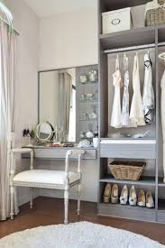 Wardrobe Design With Dressing Table Ideas