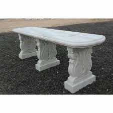 Marble Bench Without Back