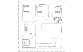 Four Bedrooms House Plan Dwg Net