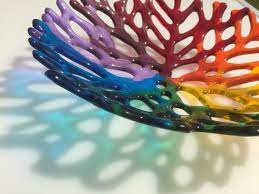 Colourful Glass Bowl C Bowl Rainbow