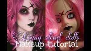 living dead dolls makeup tutorial you
