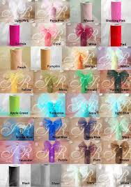 Tulle Color Chart Carlys Custom Creations