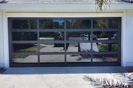 Aluminum And Glass Garage Doors