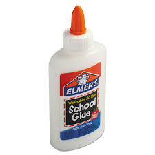 washable glue 4 oz dries clear